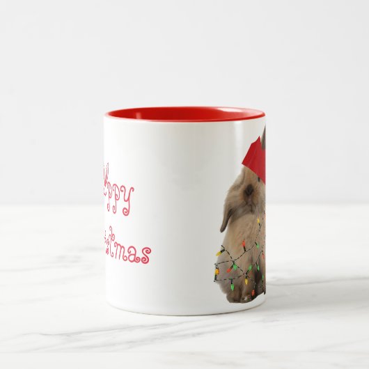 Mok voor hoppy kerstbunny (Center)