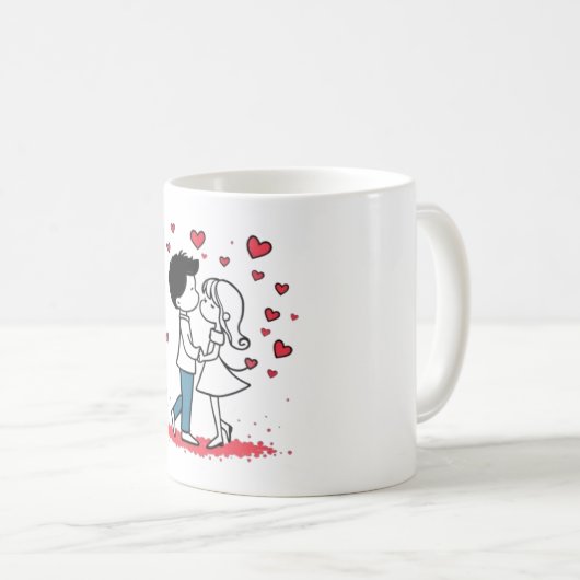 Mok voor hot-koffie (Voorkant rechts)