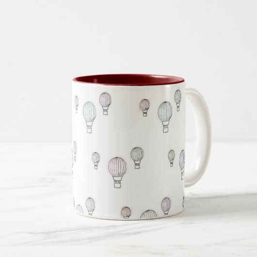 Mok voor hot-luchtballon - kleur (Voorkant rechts)