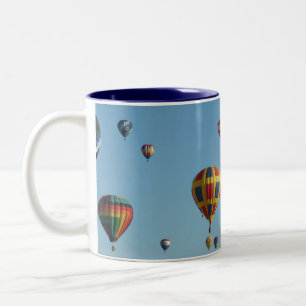 Mok voor hot-luchtballon met luchtfilter