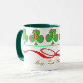 Mok voor Irish Kerstmis Ringer (Voorkant links)