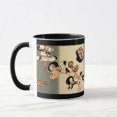 Mok voor Japanse kattenkattenkoffie (Links)