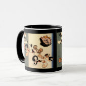 Mok voor Japanse kattenkattenkoffie (Voorkant links)