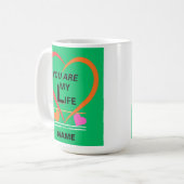 Mok voor je geliefde (Voorkant links)