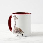 Mok voor jonge Giraffe Ringer (Voorkant links)