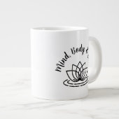 Mok voor jumbo-koffie van geest en sint-janskruid (Voorkant rechts)