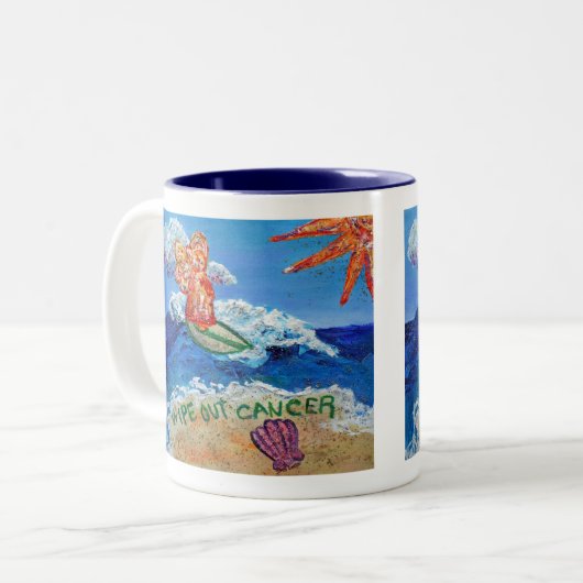 Mok voor kankerverwekkende angel verwijderen (Voorkant links)