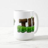 Mok voor kantelen en Logo met tortoise (Voorkant rechts)