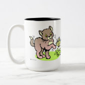 Mok voor katten- en vlinderkinderen (Links)