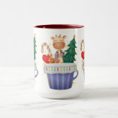 Mok voor kerstcadeautjes Giraffe (Midden)