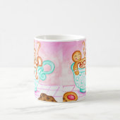 Mok voor kerstcadeautjes in ontbijt (Center)