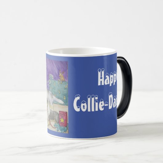 Mok voor kerstcadeautjes Morphing (Voorkant rechts)