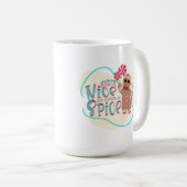 Mok voor kerstcadeautjes voor ontbijtbrood (Voorkant rechts)