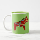 Mok voor kerstdala Horse (Links)