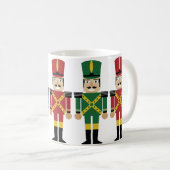 Mok voor kerstfeestdagen bij de voedselkraker (Voorkant rechts)