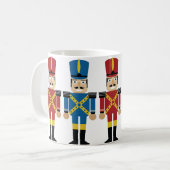 Mok voor kerstfeestdagen bij de voedselkraker (Voorkant links)