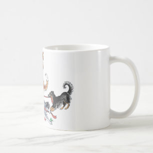 Mok voor kersthondenhonden