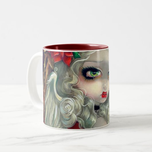 mok voor kerstkaarsen (Voorkant links)