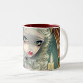 mok voor kerstkaarsen (Voorkant rechts)