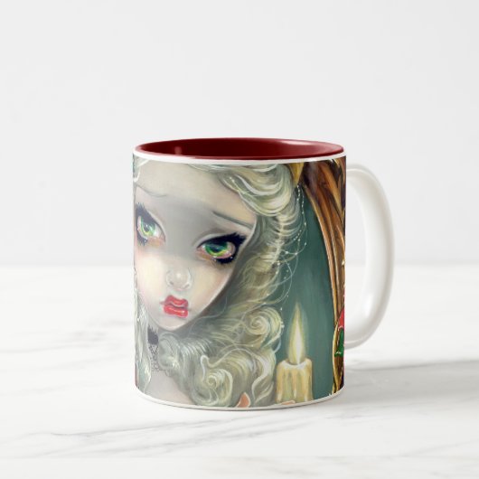 mok voor kerstkaarsen (Voorkant rechts)