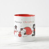 Mok voor kerstkatten (Midden)