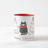 Mok voor kerstkatten (Midden)