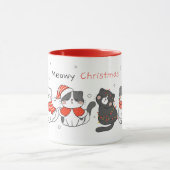 Mok voor kerstkatten (Midden)