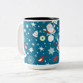 Mok voor kerstkerstkerstkerstkerstkerstkerstfeestj (Voorkant links)