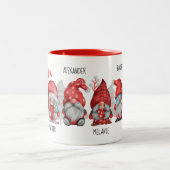 Mok voor kerstmannen Gezin vrienden (Center)