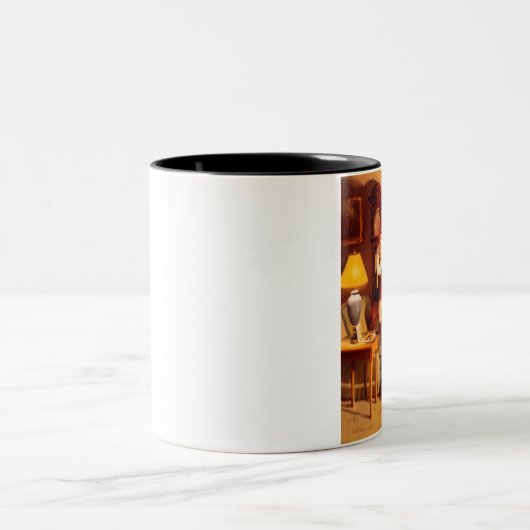 Mok voor kerstmelk en koekjes (Center)