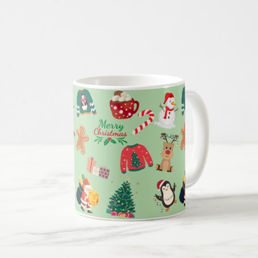 Mok voor kerstmis (Voorkant rechts)