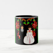 Mok voor kerstmis/december Green Wedding Shower (Center)