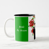 Mok voor kerstmis/december Green Wedding Shower (Links)