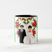 Mok voor kerstmis/december Green Wedding Shower (Center)
