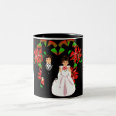 Mok voor kerstmis/december met rode bruiloft I (Center)
