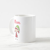 mok voor kerstmis met mam (Voorkant links)