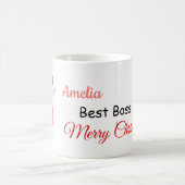 Mok voor Kerstmis van Afrikaanse Amerikaanse Vrouw (Center)