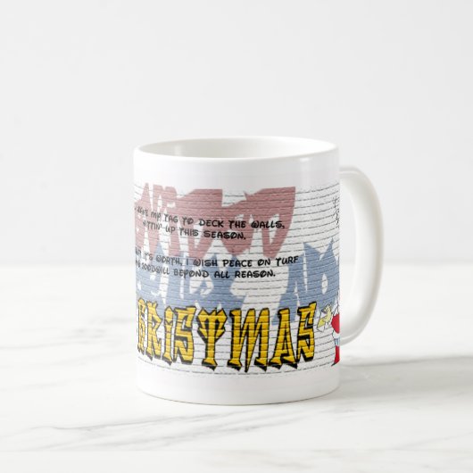 Mok voor Kerstmis van Bob (Voorkant rechts)