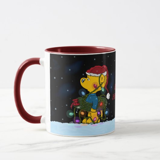 Mok voor kerstmis van Ferald (Links)