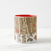 Mok voor Kerstmis Woodland (Center)