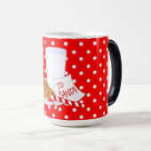 Mok voor kerstmorfie/melk en koekjes (Voorkant rechts)