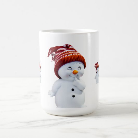 Mok voor kerstmorfie/Snowman (Midden)