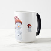 Mok voor kerstmorfie/Snowman (Voorkant rechts)
