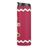 Mok voor kerstontbijtjongen Coffee Tumbler (Geroteerd rechts)