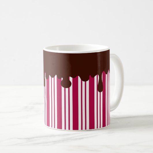 Mok voor kerstpeppermint Hot Chocolate (Voorkant rechts)