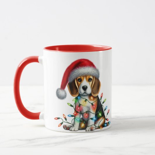 Mok voor kerstpuppy (Links)