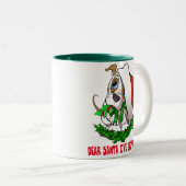 Mok voor kerstpuppy (Voorkant rechts)