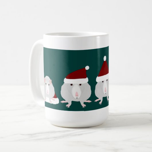 Mok voor kerstratten (Voorkant links)