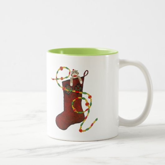 Mok voor kerstsokken (Rechts)