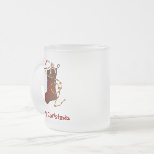 Mok voor kerstsokken (Voorkant links)